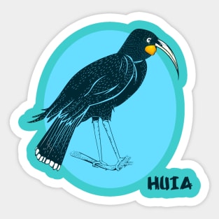 Huia Sticker